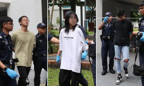 3 arrested, found with vapes, weapons, drugs, at Jelapang Road