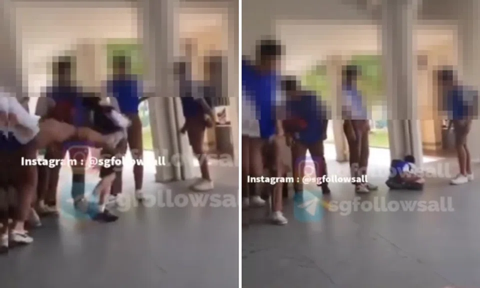 Bukit View Secondary School is aware of the viral video of one of its students viciously kicking another boy in the back as others watched.