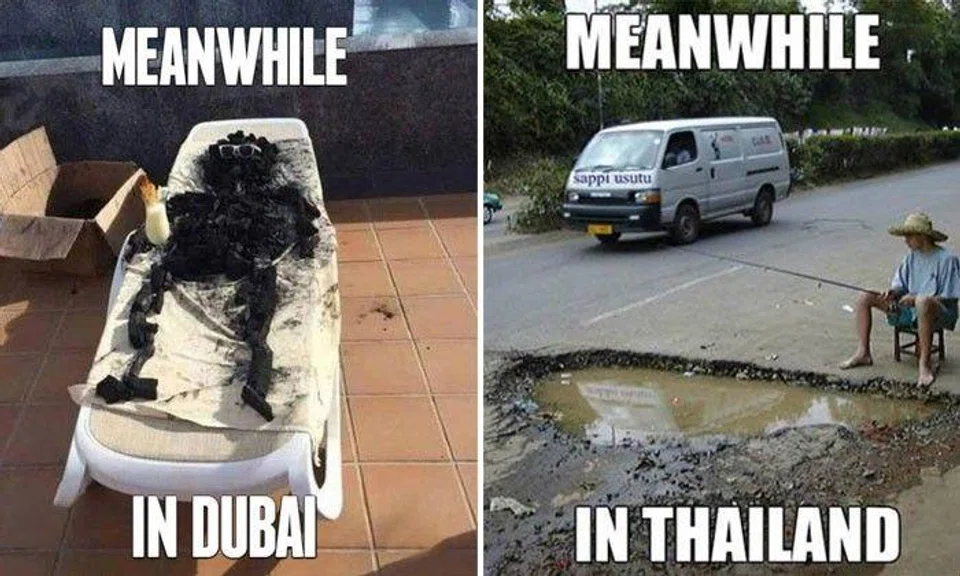 Hilarious 'meanwhile in' memes that sum up how people see famous places