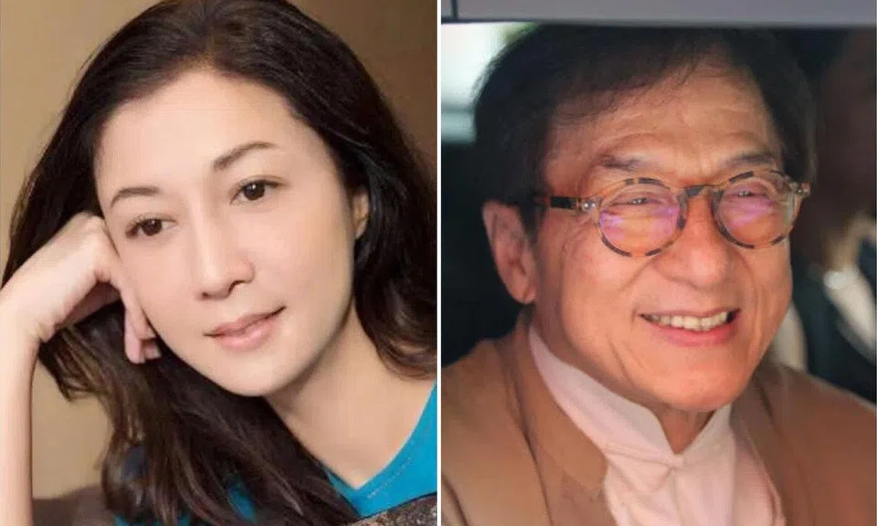 Elaine Ng, Jackie Chan, paternity test