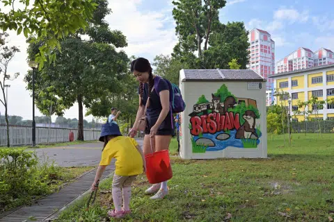 Bishan East is latest neighbourhood to get community litter-picking facility