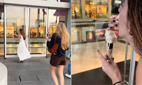 'Why did nobody warn us?': Exchange students caught off guard as ice cream melts within minutes outside MBS