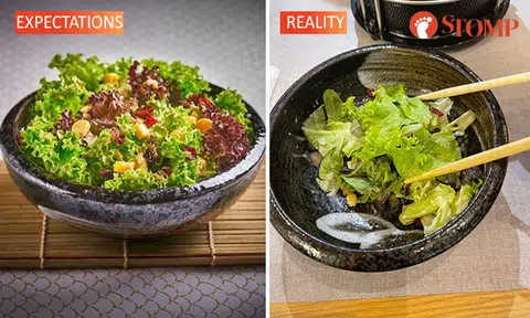 Overpriced? Man pays $6.80 for salad that looks nothing like photo on menu