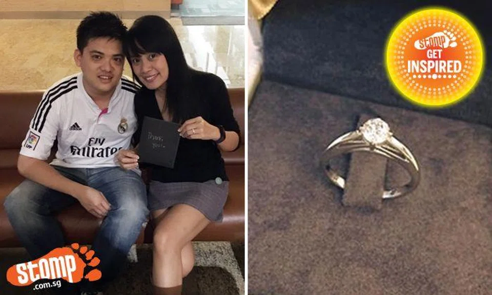 Woman who lost diamond ring gets it back from kind netizen after Stomp report -- and thanks her in amazing way