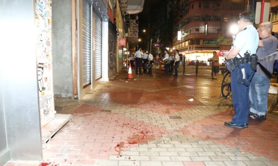 Chinese tourist, stabbed, Hong Kong brothel