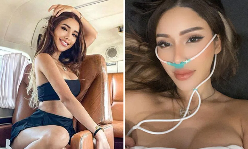 Social media personality Jade Rasif caught Covid-19 on Feb 9. PHOTO: JADE RASIF