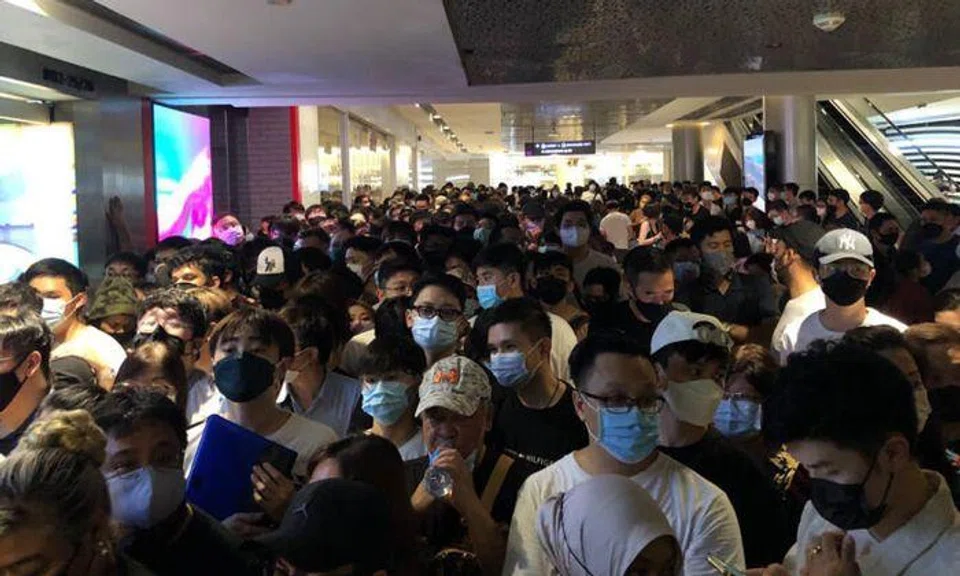 Fainting, 'getting violent' and shouting at police: Omega x Swatch collection draws queues