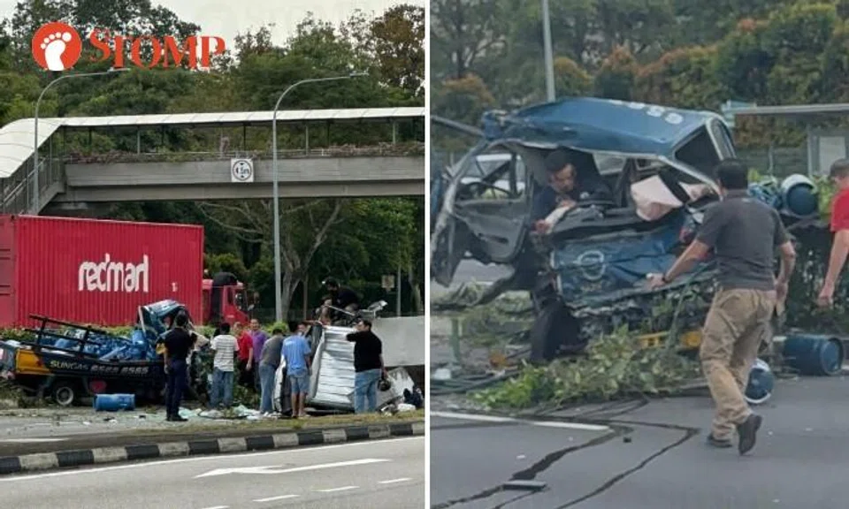 Braddell road accident