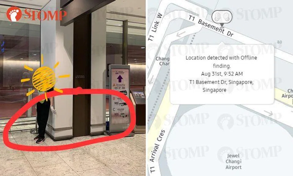 Family's bag with valuables goes missing at Changi Airport: Phone gets turned off, ear buds detected
