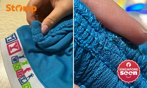 Parents 'extremely disturbed' to find sharp metal object poking out of toddler's uniform pants
