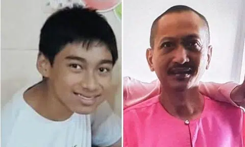 Syed Azmie Bin Mohd Suhaimi, 13, and Mr Romee Bin Mohamad Yusuf, 51.