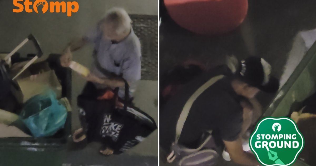 ‘Are we doing enough for struggling S’poreans?’ Stomper asks after seeing people rummage through trash