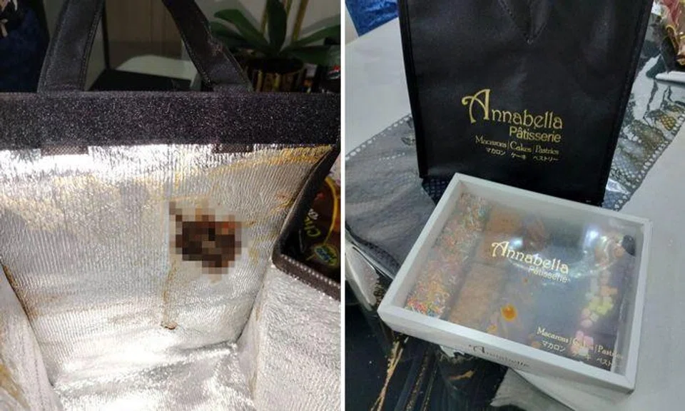 Annabella Patisserie apologises for squashed rat found in delivery bag with food, SFA investigating