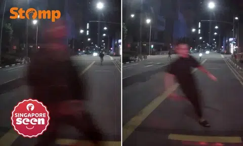 Man chases another amid oncoming traffic in CBD