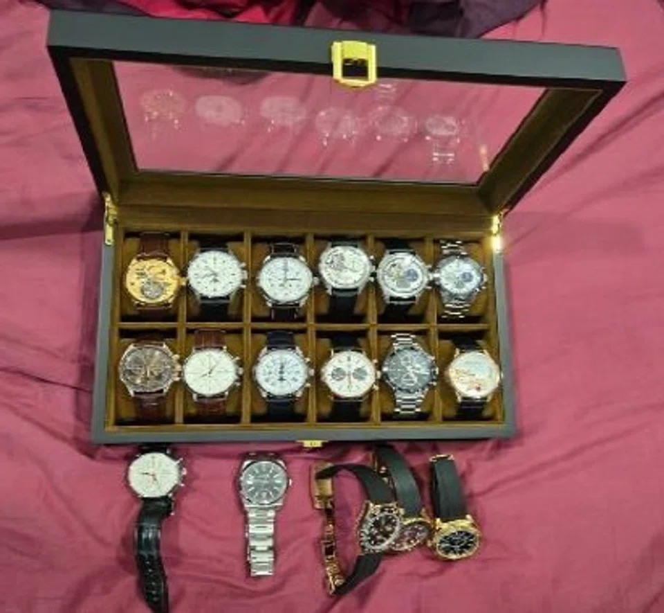 luxury watches seized in vice raids
