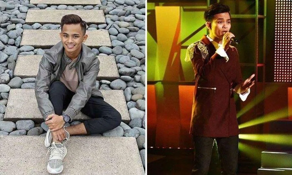 Mohd Shahfiq struggled in the early episodes of Anugerah because of low rankings, but he eventually emerged as the winner. Photos: ST, anugerah.mohdshahfiq/Instagram