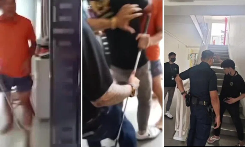 Man attacks debt collectors with golf club