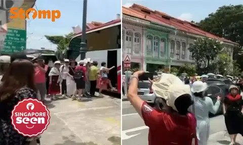 Joo Chiat resident irked by noisy tourists and rude coach drivers, but business owner welcomes visitors