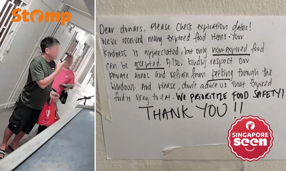 Volunteer taking photo of the Stomper's notice