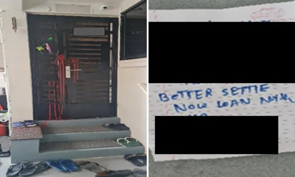 Man arrested for loanshark harassment in Yishun, allegedly involved in at least 14 other cases