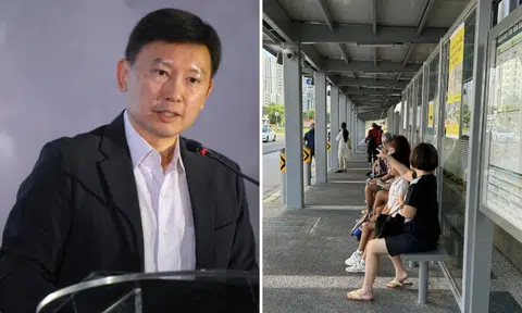 Transport Minister shares why new Marine Parade bus stop has pillars blocking view of oncoming buses