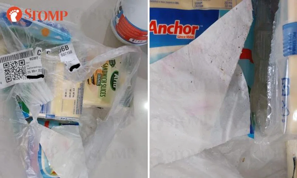 How did dirty toilet paper get into man's grocery order?