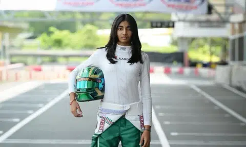 Kareen Kaur, 14, dreams of racing in all-women F1 Academy