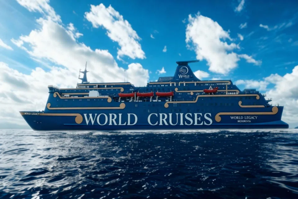 Unlike typical cruise ships, guests on World Legacy can choose between visiting the cruise for a few hours, and extending their stay. PHOTO: WORLD CRUISES