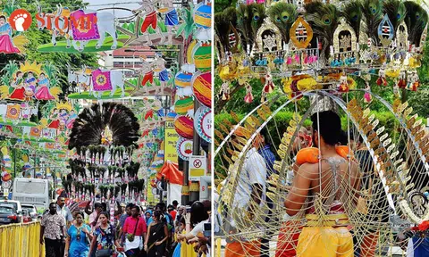 Stomper shares photos of vibrant Thaipusam celebrations at Little India