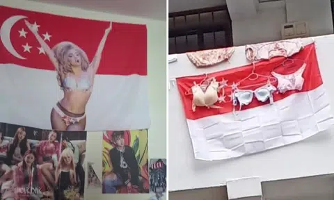 Lady Gaga and bras: More Singapore flag faux pas