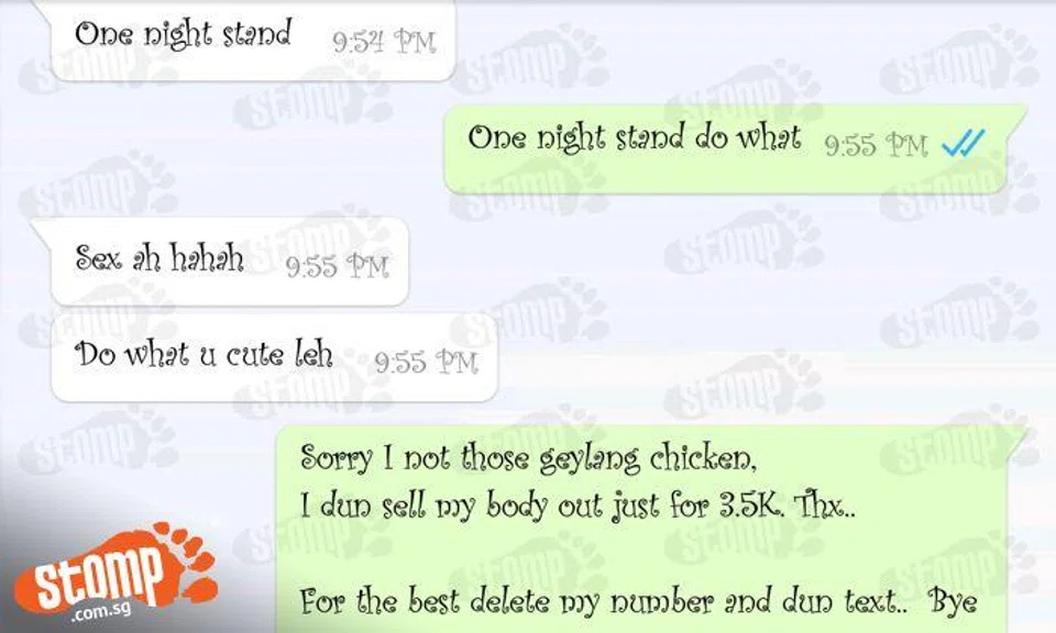 Guy offers 18-year-old student $3,500 for one-night stand and says: 'You are mine'