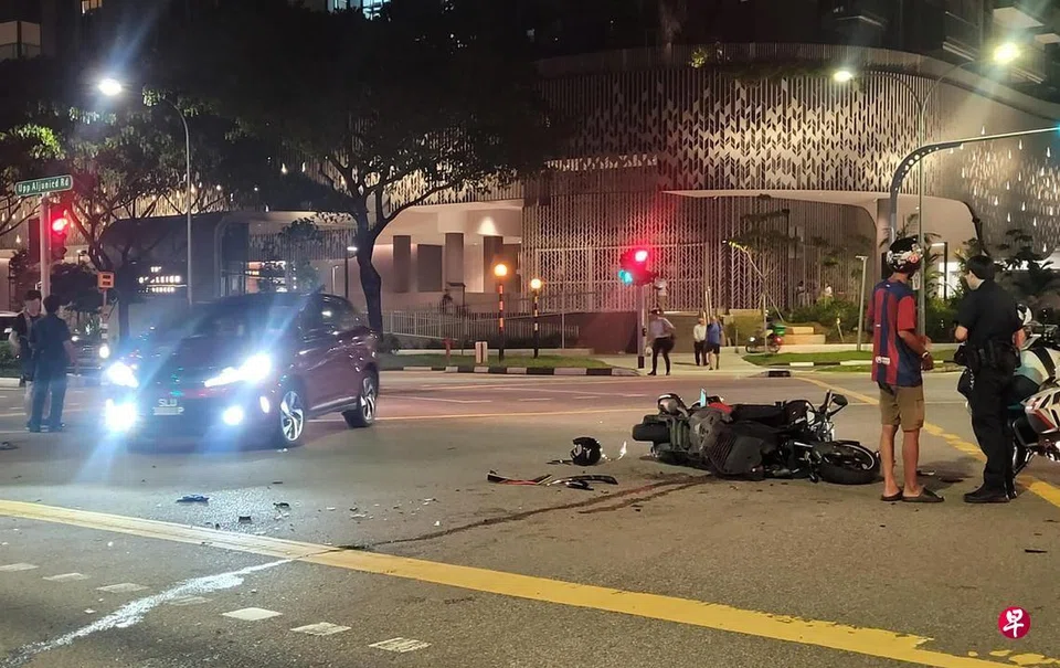 The fatal accident occurred at the junction of Upper Aljunied Road and Bidadari Park Drive.