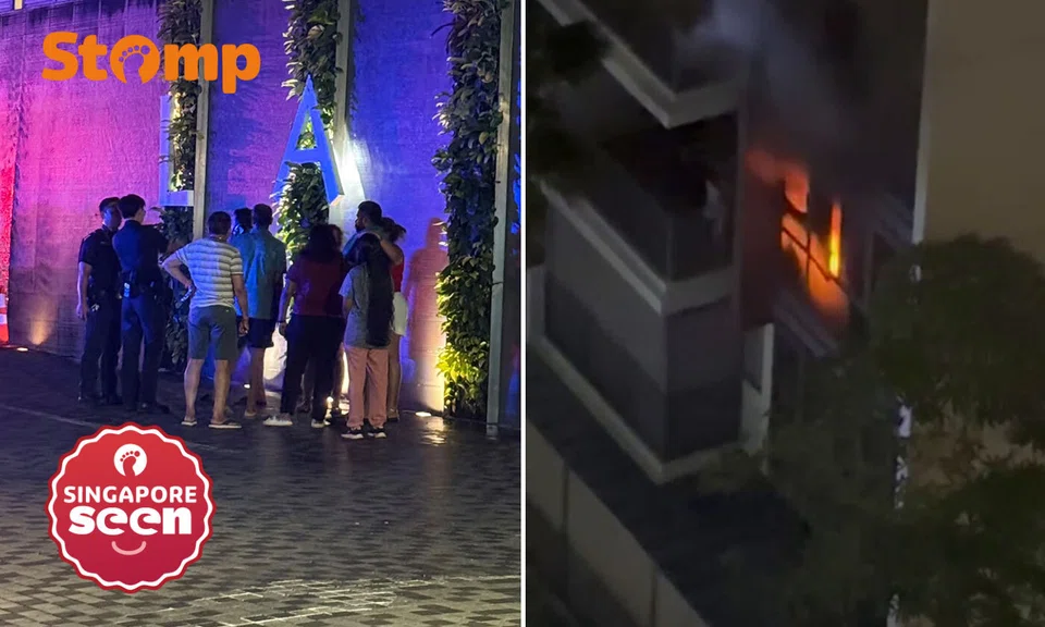 electrical fire, fire safety, Sengkang fire