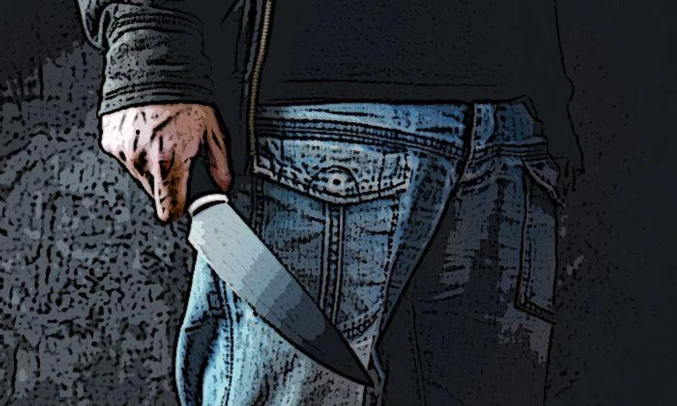 Air-con technician slashes man's bicep with foldable 10cm knife -- severing an artery, vein and nerve