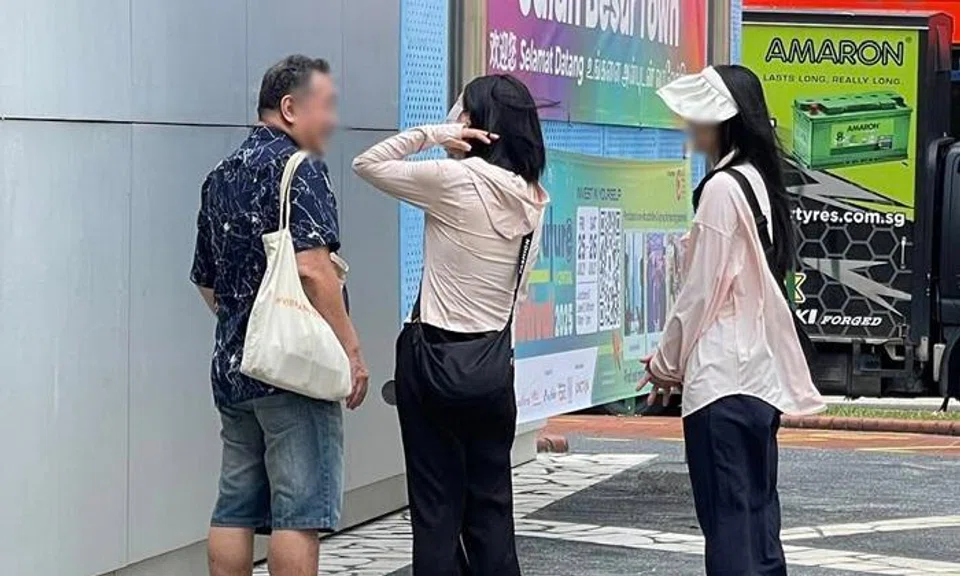 asking for money in chinatown