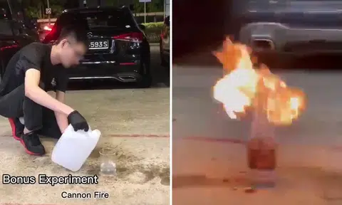 Police looking into case of tuition centre showing 'cannon fire experiment' to kids during workshop