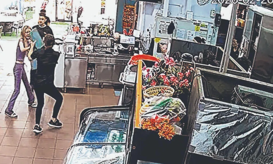 chinese national throws beer bottle, bites police officer at restaurant