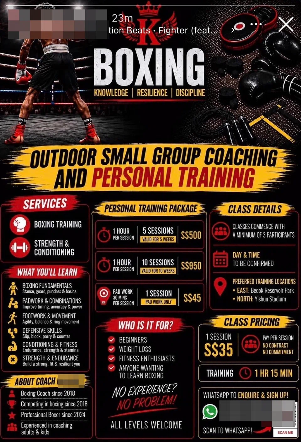 Former trainees accuse ex-boxing coach of being sexual predator, inappropriate behaviour since 2018