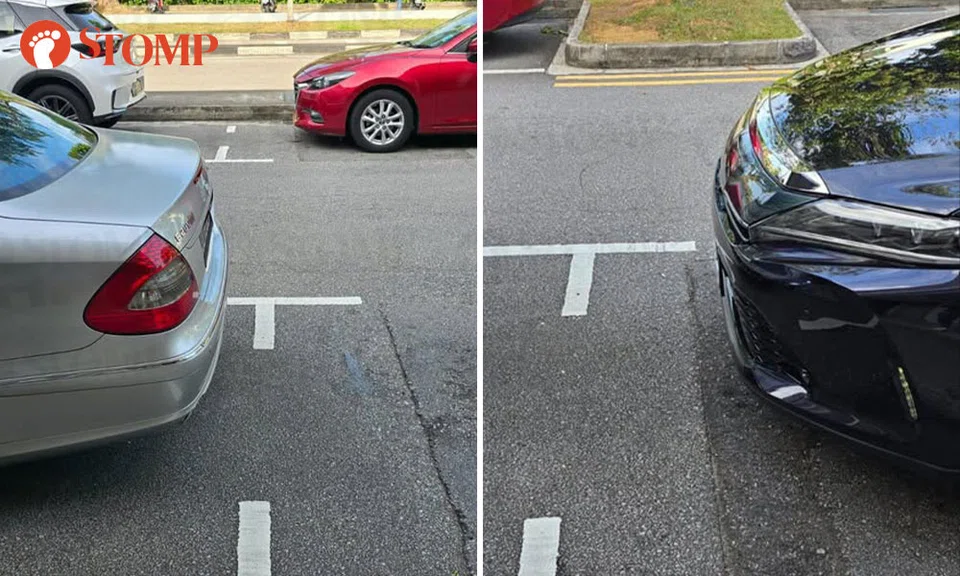 middle finger parking