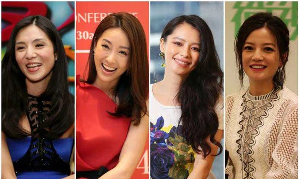 (From left) Charlie Young, Sonia Sui, Vivian Hsu and Vicki Zhao. PHOTOS: SHIN MIN, THE NEW PAPER