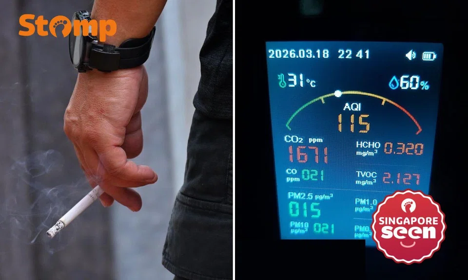 One Stomper alleged that secondhand smoke from his neighbour has plagued his family since 2021.