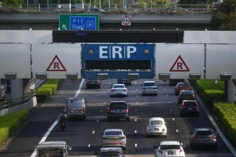 ERP rates at 5 locations to fall by $1 during June school holidays