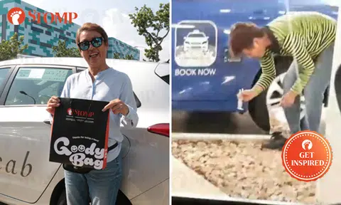 Silvercab driver who picked up litter gets Stomp Goody Bag: 'Some people laugh at me'