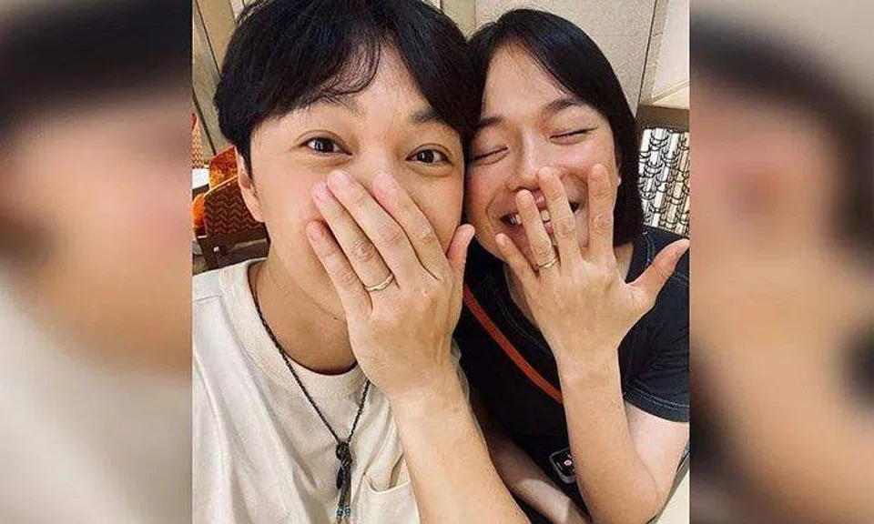 Felicia Chin shared some wedding updates on Instagram on Sept 26 with her fiance Jeffrey Xu. PHOTO: IAMFELICIACHIN/INSTAGRAM
