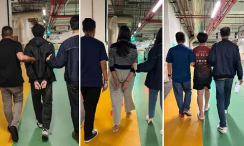 24 arrested, 9 investigated in $1.1 million government officials impersonation scam case