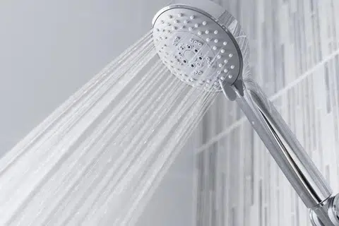 To have a morning shower or not.