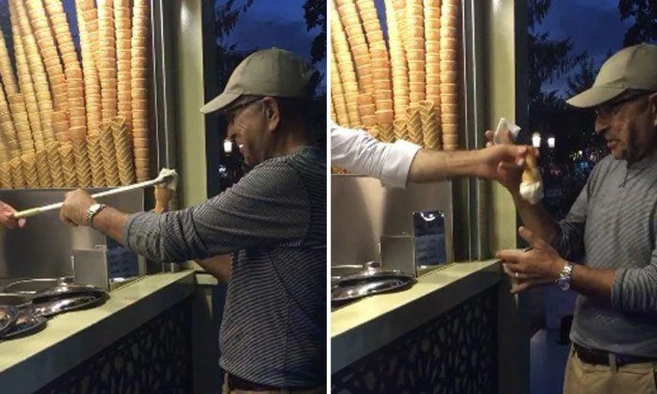 You've got cool tricks bruh, but this dad just wants his ice cream