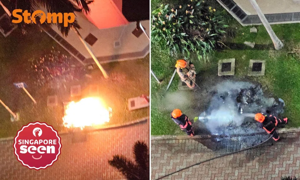 scdf puts out bin fire in redhill