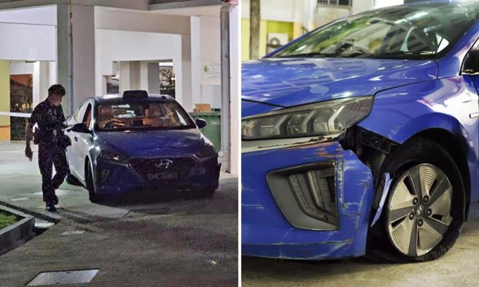 Cabby, 71, arrested for drink driving and terminated by ComfortDelGro after taxi ends up on walkway