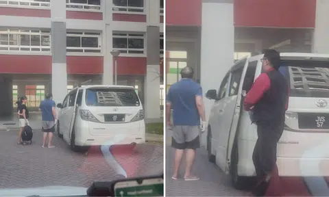 M'sian-registered car spotted dropping off passengers in Pasir Ris, S'pore PHV driver reports it to LTA